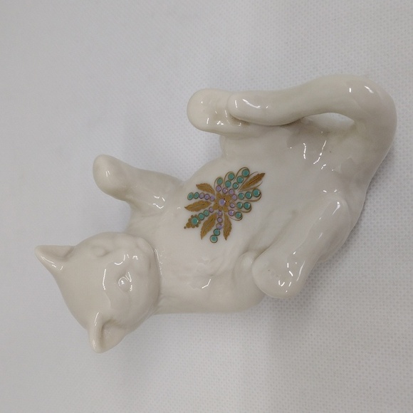 Vintage‎ 1994 Lenox Jewel Collection Cat - Picture 1 of 7